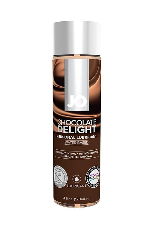 Гель на водной основе "JO Chocolate" с ароматом и вкусом шоколада, 120ml 