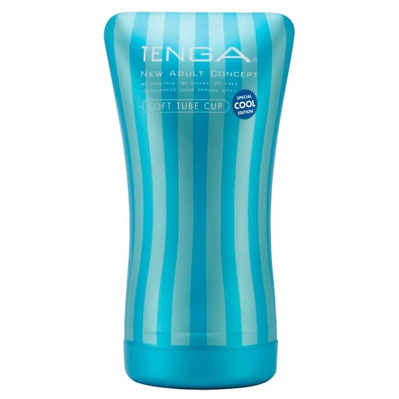 Мастурбатор "Tenga Soft Tube Cool" узкий вход, с ледяным эффектом 