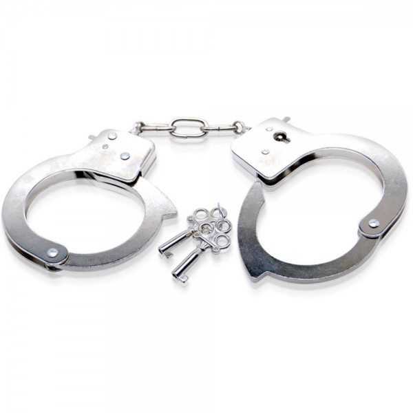 Наручники металлические "Fetish" с ключами 